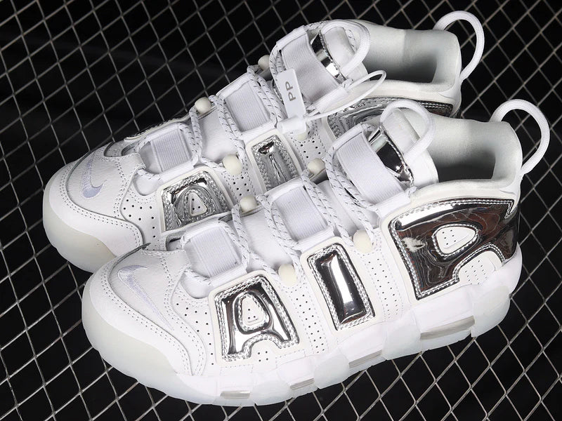 Nike Air More Uptempo "White/Chrome"